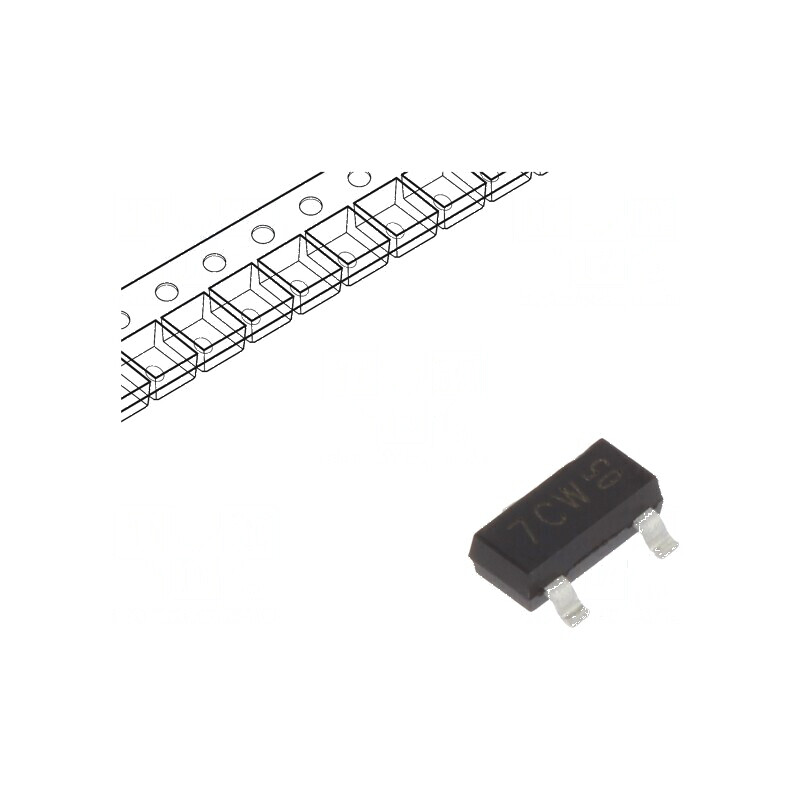 Tranzistor NPN bipolar 40V 0,6A 250mW SOT23 TO236AB | Electronic-mag.ro | Componente Electronice Tranzistor NPN bipolar 40V 0,6A 250mW SOT23 TO236AB | Electronic-mag.ro | Componente Electronice
