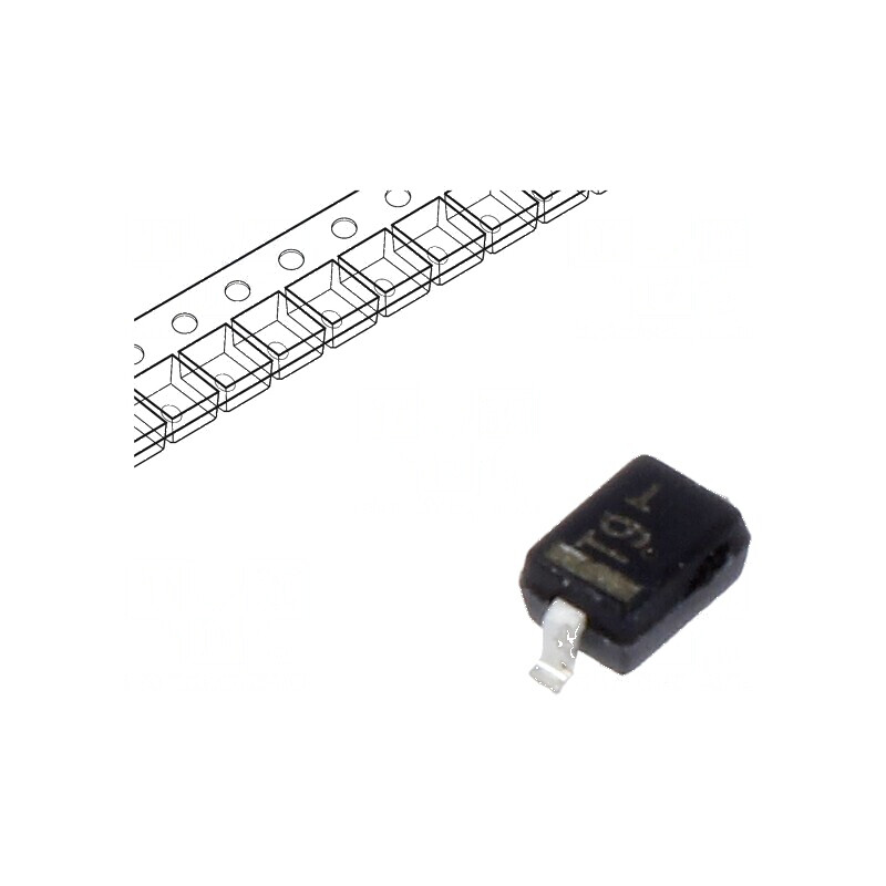 Diodă Zener 0,3W 4,7V SMD SOD323 | Electronic-mag.ro | Componente Electronice