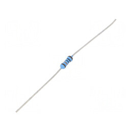 Rezistor THT film subțire 130Ω 600mW ±1% Ø2,5x6,5mm 50ppm/°C | Electronic-mag.ro | Componente Electronice