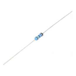 Rezistor thin film THT 1,4kΩ 600mW ±1% Ø2,5x6,5mm 50ppm/°C | Electronic-mag.ro | Componente Electronice