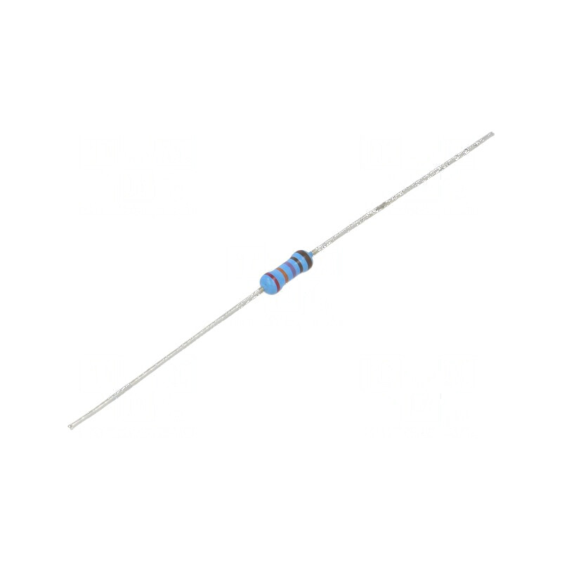 Rezistor THT film subțire 2,37kΩ 600mW ±1% Ø2,5x6,5mm 50ppm/°C | Electronic-mag.ro | Componente Electronice Rezistor THT film subțire 2,37kΩ 600mW ±1% Ø2,5x6,5mm 50ppm/°C | Electronic-mag.ro | Componente Electronice