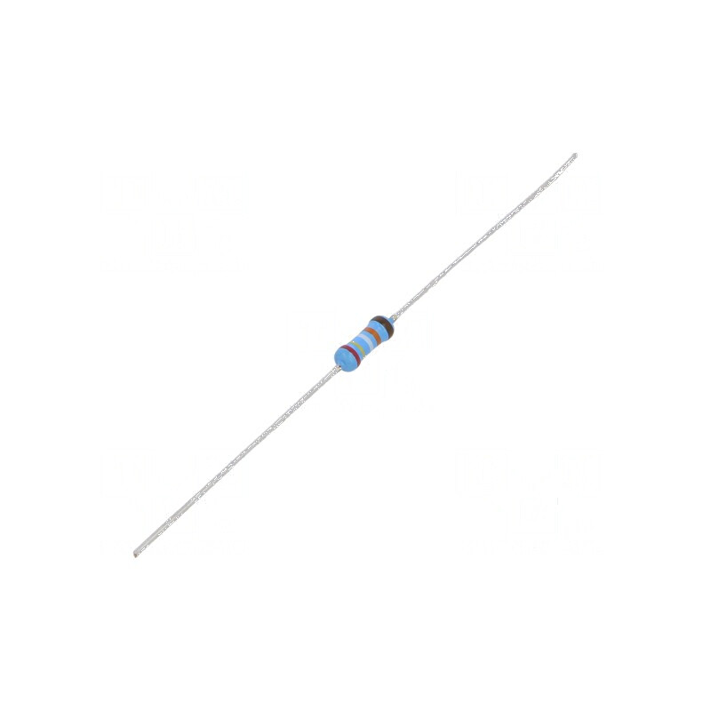 Rezistor thin film THT 249kΩ 600mW ±1% Ø2,5x6,5mm 50ppm/°C | Electronic-mag.ro | Componente Electronice Rezistor thin film THT 249kΩ 600mW ±1% Ø2,5x6,5mm 50ppm/°C | Electronic-mag.ro | Componente Electronice