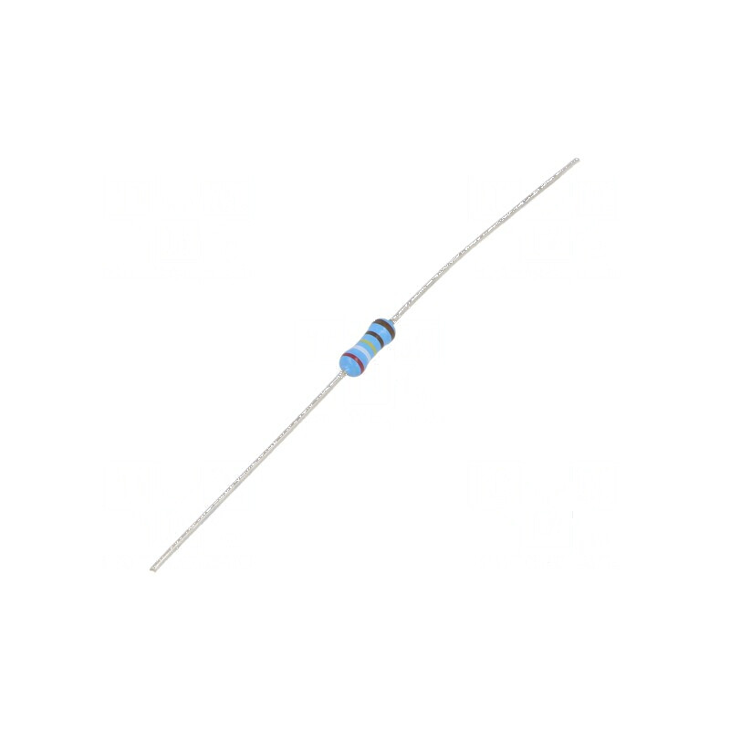 Rezistor thin film THT 2,94kΩ 600mW ±1% Ø2,5x6,5mm 50ppm/°C | Electronic-mag.ro | Componente Electronice Rezistor thin film THT 2,94kΩ 600mW ±1% Ø2,5x6,5mm 50ppm/°C | Electronic-mag.ro | Componente Electronice