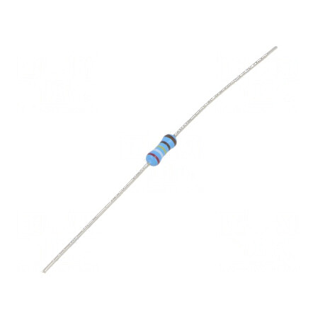 Rezistor thin film THT 2,94kΩ 600mW ±1% Ø2,5x6,5mm 50ppm/°C | Electronic-mag.ro | Componente Electronice