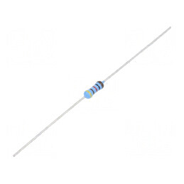 Rezistor thin film THT 412Ω 600mW ±1% Ø2,5x6,5mm 50ppm/°C | Electronic-mag.ro | Componente Electronice