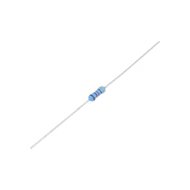 Rezistor THT 4,12kΩ 600mW ±1% Ø2,5x6,5mm 50ppm/°C | Electronic-mag.ro | Componente Electronice