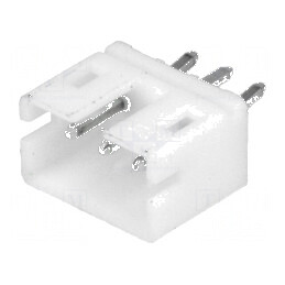 Conector cablu-placă soclu tată PIN 3 Pas 2mm THT 1A 100V | Electronic-mag.ro | Componente Electronice