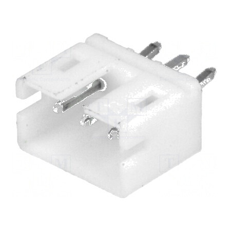 Conector cablu-placă soclu tată PIN 3 Pas 2mm THT 1A 100V | Electronic-mag.ro | Componente Electronice