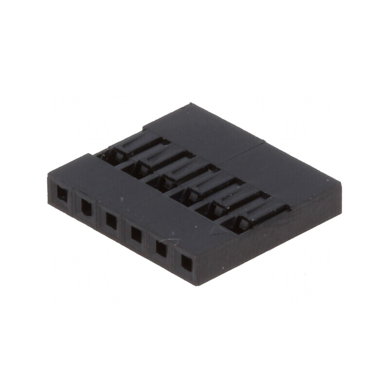 Conector şiruri pini mufă NSR/NDR 6 pin 2,54mm mamă/tată | Electronic-mag.ro | Componente Electronice