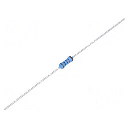 Rezistor thin film THT 10kΩ 600mW ±1% Ø2,5x6,5mm -55÷155°C | Electronic-mag.ro | Componente Electronice
