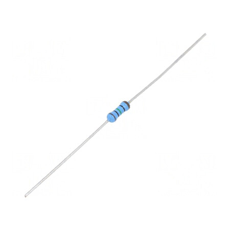 Rezistor thin film THT 105Ω 600mW ±1% Ø2,5x6,5mm 50ppm/°C | Electronic-mag.ro | Componente Electronice