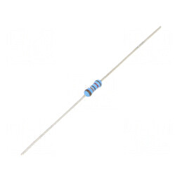Rezistor thin film THT 121kΩ 600mW ±1% Ø2,5x6,5mm 50ppm/°C | Electronic-mag.ro | Componente Electronice