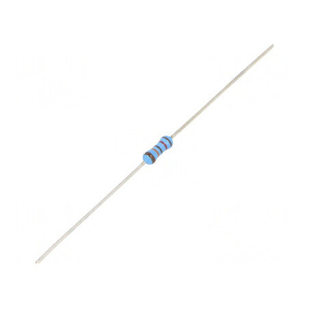 Rezistor thin film THT 121kΩ 600mW ±1% Ø2,5x6,5mm 50ppm/°C | Electronic-mag.ro | Componente Electronice