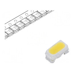 LED SMD 3014 PLCC2 Alb Neutru 7-11lm 3700-4500K 120° 20mA | Electronic-mag.ro | Componente Electronice
