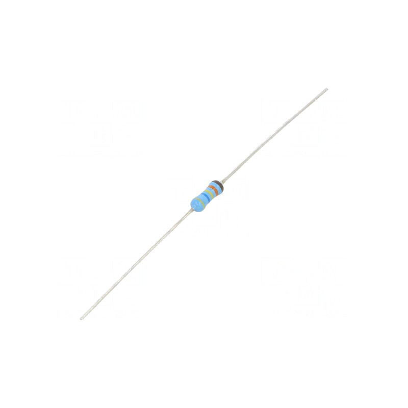 Rezistor thin film THT 464kΩ 600mW ±1% Ø2,5x6,5mm 50ppm/°C | Electronic-mag.ro | Componente Electronice Rezistor thin film THT 464kΩ 600mW ±1% Ø2,5x6,5mm 50ppm/°C | Electronic-mag.ro | Componente Electronice
