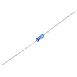 Rezistor thin film THT 68kΩ 600mW ±1% Ø2,5x6,5mm 50ppm/°C | Electronic-mag.ro | Componente Electronice
