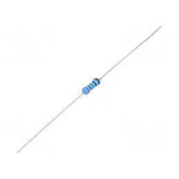 Rezistor thin film THT 715Ω 600mW ±1% Ø2,5x6,5mm 50ppm/°C | Electronic-mag.ro | Componente Electronice
