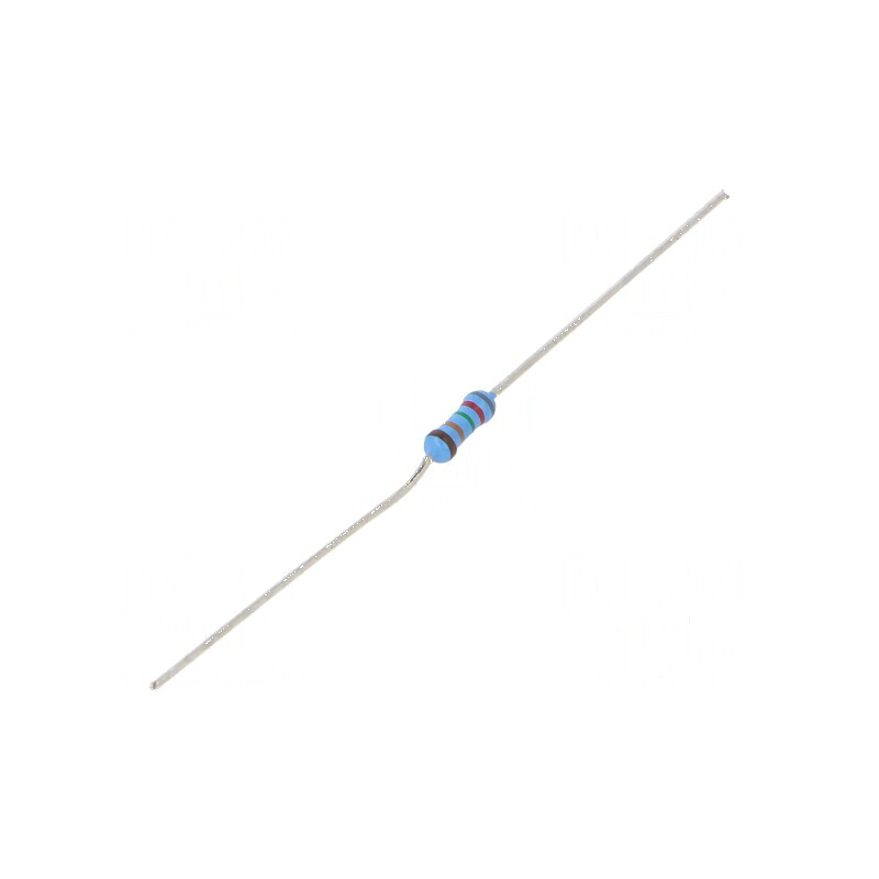 Rezistor thin film THT 825kΩ 600mW ±1% Ø2,5x6,5mm 50ppm/°C | Electronic-mag.ro | Componente Electronice Rezistor thin film THT 825kΩ 600mW ±1% Ø2,5x6,5mm 50ppm/°C | Electronic-mag.ro | Componente Electronice