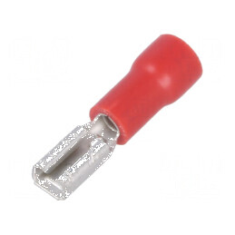 Terminal plat 2,8mm 0,8mm mamă crimpat cablu 0,5÷1mm² | Electronic-mag.ro | Componente Electronice