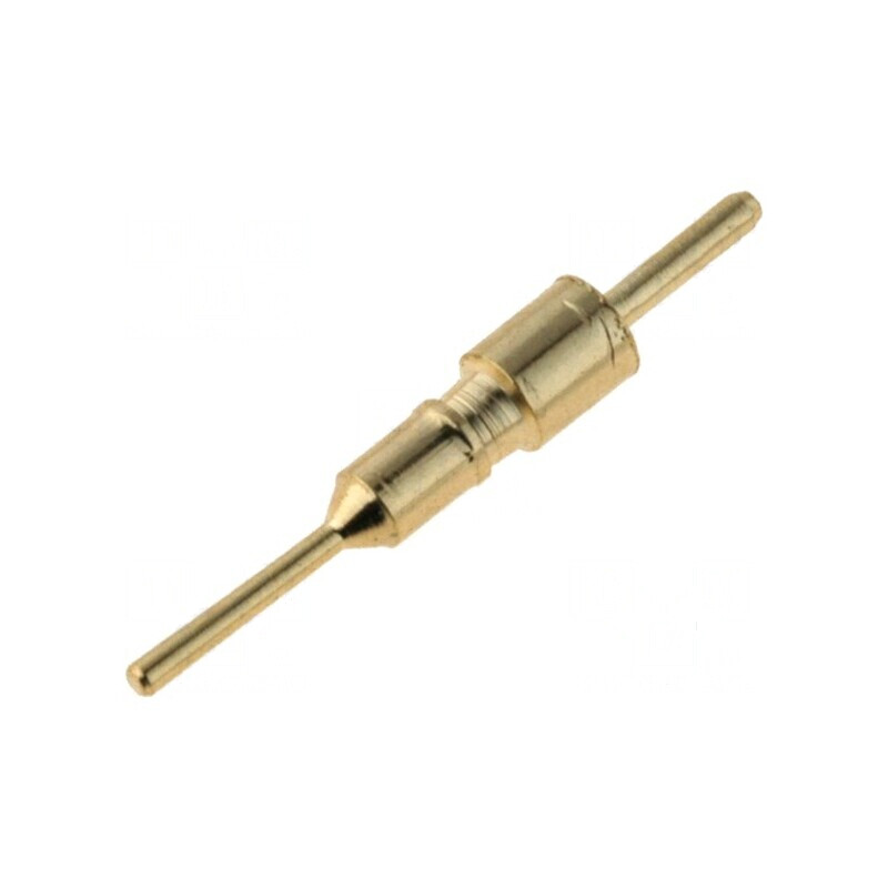 Conector şir pini tată 1 drept 2,54mm THT | Electronic-mag.ro | Componente Electronice