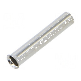 Vârf tub de capăt neizolat cupru 1,5mm² 12mm cositorit | Electronic-mag.ro | Componente Electronice