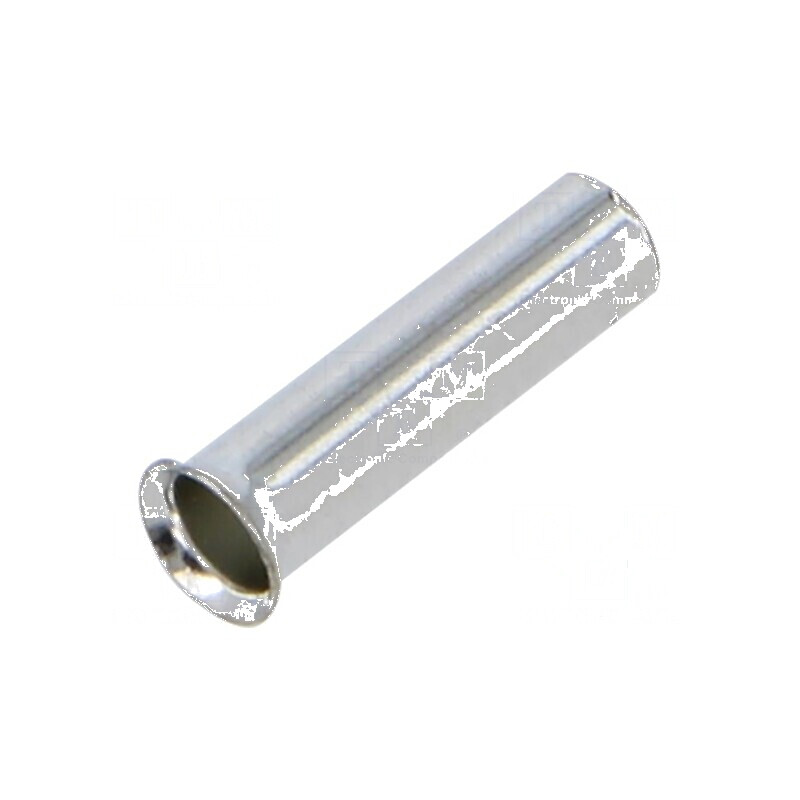 Vârf tub de capăt neizolat cupru 2,5mm² 10mm cositorit | Electronic-mag.ro | Componente Electronice Vârf tub de capăt neizolat cupru 2,5mm² 10mm cositorit | Electronic-mag.ro | Componente Electronice
