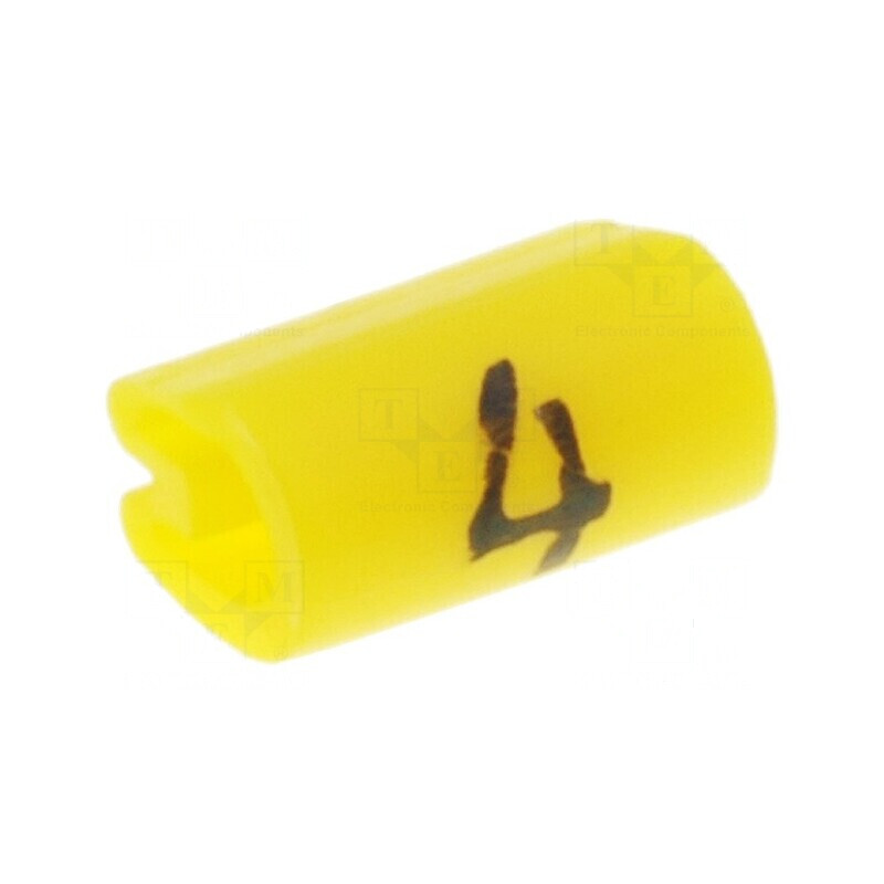 Markere Marcaj PVC Galben 4 1,5-2mm -45 până la 70°C | Electronic-mag.ro | Componente Electronice Markere Marcaj PVC Galben 4 1,5-2mm -45 până la 70°C | Electronic-mag.ro | Componente Electronice