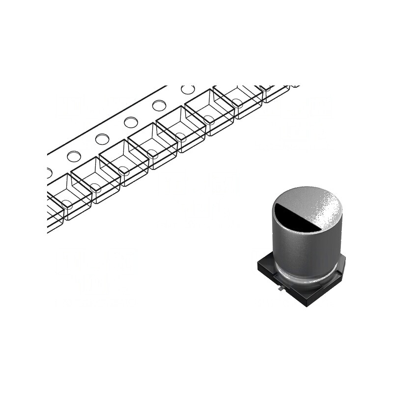 Condensator electrolitic SMD 22uF 16V 4x5,4mm ±20% 30mA | Electronic-mag.ro | Componente Electronice Condensator electrolitic SMD 22uF 16V 4x5,4mm ±20% 30mA | Electronic-mag.ro | Componente Electronice