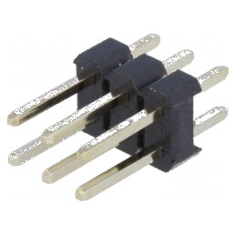 Conector şiruri pini tată 6 pini 2,54mm THT | Electronic-mag.ro | Componente Electronice