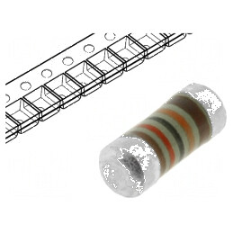 Rezistor SMD 0204 MiniMELF 120kΩ 0,4W ±1% 50ppm/°C | Electronic-mag.ro | Componente Electronice