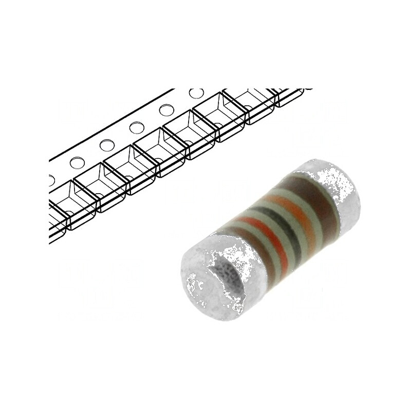 Rezistor SMD 0204 MiniMELF 120kΩ 0,4W ±1% 50ppm/°C | Electronic-mag.ro | Componente Electronice Rezistor SMD 0204 MiniMELF 120kΩ 0,4W ±1% 50ppm/°C | Electronic-mag.ro | Componente Electronice