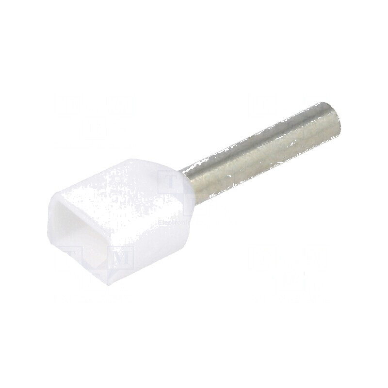 Vârf tub capăt izolată dublă cupru 0,75mm² 10mm cositorit | Electronic-mag.ro | Componente Electronice Vârf tub capăt izolată dublă cupru 0,75mm² 10mm cositorit | Electronic-mag.ro | Componente Electronice