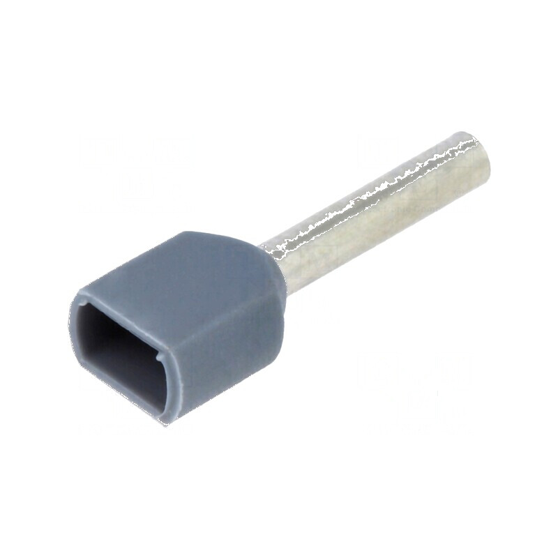 Vârf tub capăt izolată dublă cupru 0,75mm2 10mm cositorit | Electronic-mag.ro | Componente Electronice Vârf tub capăt izolată dublă cupru 0,75mm2 10mm cositorit | Electronic-mag.ro | Componente Electronice