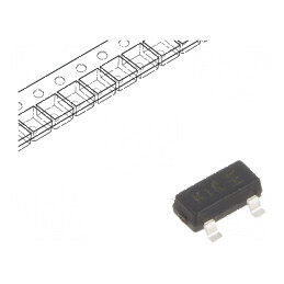 Tranzistor NPN bipolar 45V 0,1A 310mW SOT23 | Electronic-mag.ro | Componente Electronice