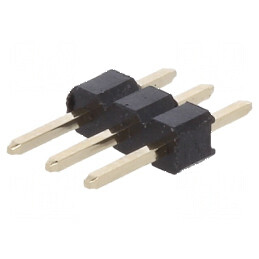 Conector şir pini tată 1x3 THT 2mm | Electronic-mag.ro | Componente Electronice