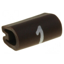 Markere Marcaj PVC maro 1-2mm -45÷70°C | Electronic-mag.ro | Componente Electronice
