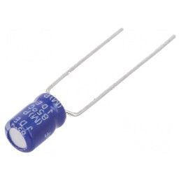 Condensator electrolitic THT 68uF 10VDC Ø5x7mm 5mm Raster | Electronic-mag.ro | Componente Electronice