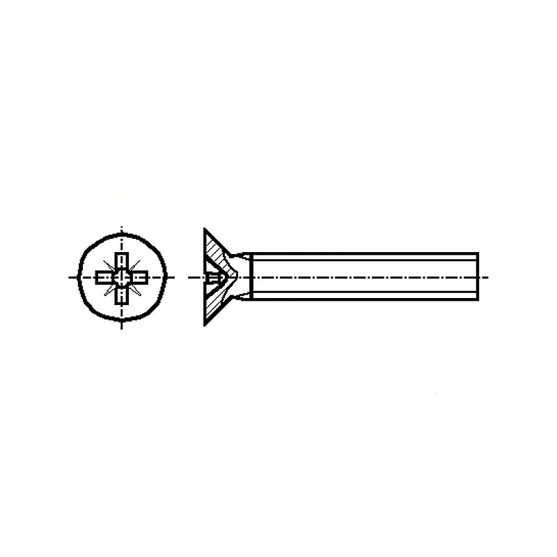 Şurub M2x5 0,4 îngropat Pozidriv PZ1 oţel zincat DIN 965A | Electronic-mag.ro | Componente Electronice Şurub M2x5 0,4 îngropat Pozidriv PZ1 oţel zincat DIN 965A | Electronic-mag.ro | Componente Electronice