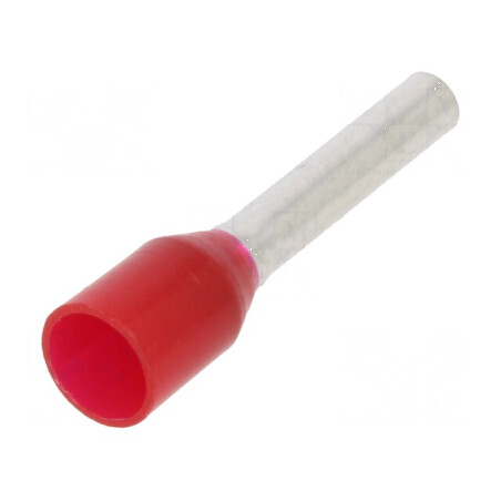 Vârf tub de capăt izolată 1,5mm² 10mm cositorit crimpat | Electronic-mag.ro | Componente Electronice