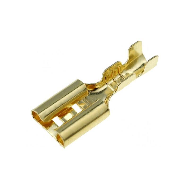 Terminal plat 4,7mm 0,5-1mm2 aurit mamă crimpate pe cablu | Electronic-mag.ro | Componente Electronice Terminal plat 4,7mm 0,5-1mm2 aurit mamă crimpate pe cablu | Electronic-mag.ro | Componente Electronice