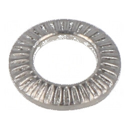 Şaibă dinţată M4 D8mm h1,2mm BN 21206 | Electronic-mag.ro | Componente Electronice
