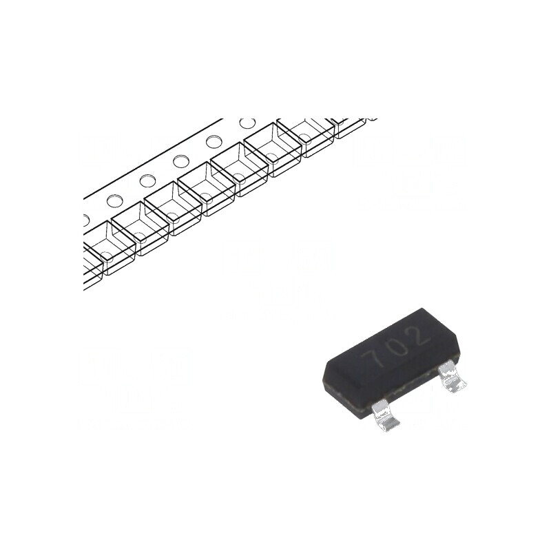 Tranzistor N-MOSFET 60V 280mA SOT23 | Electronic-mag.ro | Componente Electronice Tranzistor N-MOSFET 60V 280mA SOT23 | Electronic-mag.ro | Componente Electronice