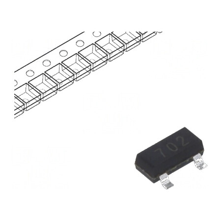 Tranzistor N-MOSFET 60V 280mA SOT23 | Electronic-mag.ro | Componente Electronice