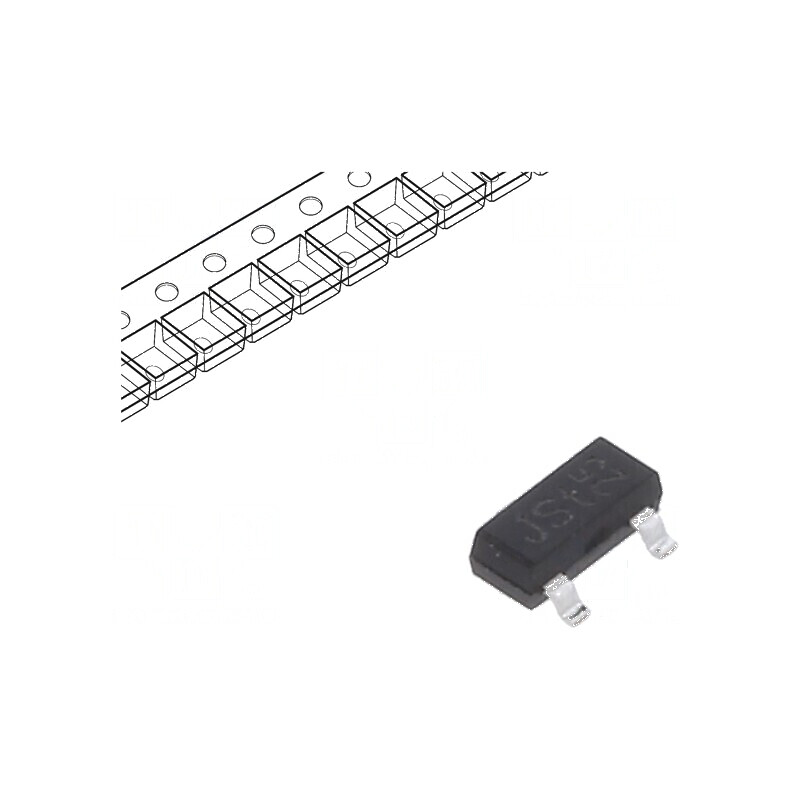 Diodă SMD 250V 200mA 50ns SOT23 Ufmax 1,25V 0,25W | Electronic-mag.ro | Componente Electronice Diodă SMD 250V 200mA 50ns SOT23 Ufmax 1,25V 0,25W | Electronic-mag.ro | Componente Electronice