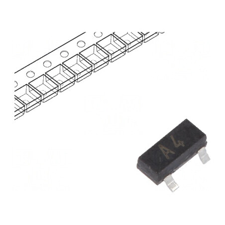 Diodă redresoare SMD 75V 215mA 4ns SOT23 | Electronic-mag.ro | Componente Electronice