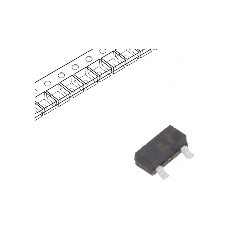 Diodă SMD 100V 215mA 4ns SOT23 1,25V 250mW | Electronic-mag.ro | Componente Electronice Diodă SMD 100V 215mA 4ns SOT23 1,25V 250mW | Electronic-mag.ro | Componente Electronice