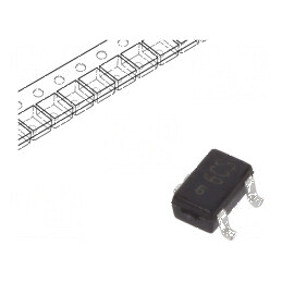 Tranzistor NPN bipolar 45V 0,5A 200mW SOT323 | Electronic-mag.ro | Componente Electronice