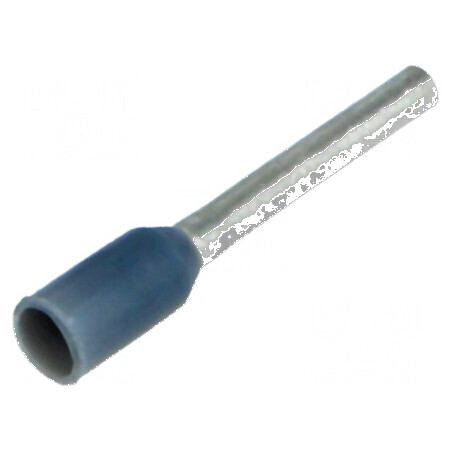 Vârf tub de capăt izolată cupru 0,14mm² 8mm cositorit gri | Electronic-mag.ro | Componente Electronice