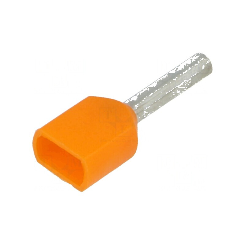 Vârf tub de capăt izolată dublă cupru 0,5mm² 8mm cositorit | Electronic-mag.ro | Componente Electronice Vârf tub de capăt izolată dublă cupru 0,5mm² 8mm cositorit | Electronic-mag.ro | Componente Electronice