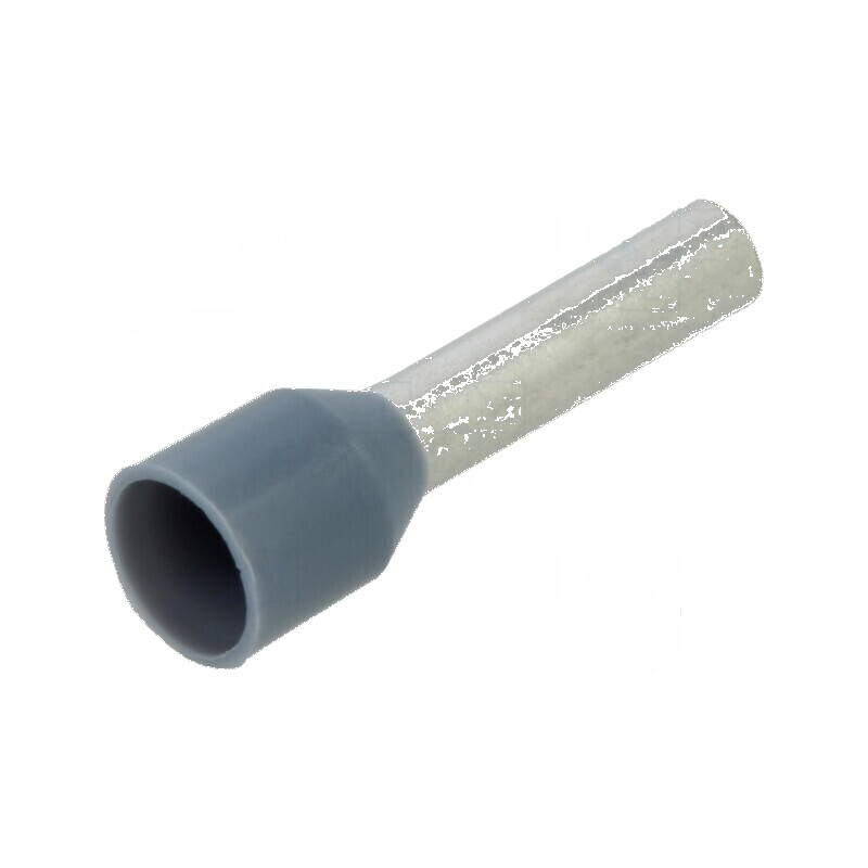 Vârf tub de capăt izolată cupru 2,5mm² 10mm cositorit gri | Electronic-mag.ro | Componente Electronice Vârf tub de capăt izolată cupru 2,5mm² 10mm cositorit gri | Electronic-mag.ro | Componente Electronice